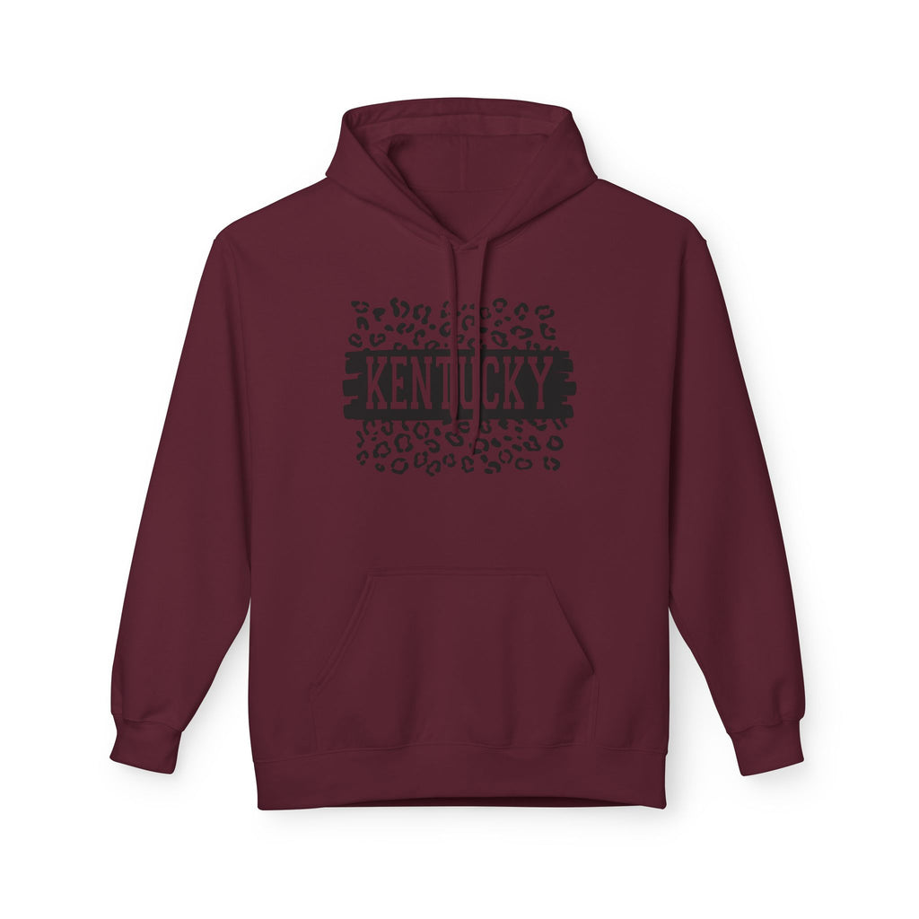 KY Leopard Midweight Softstyle Fleece Hoodie