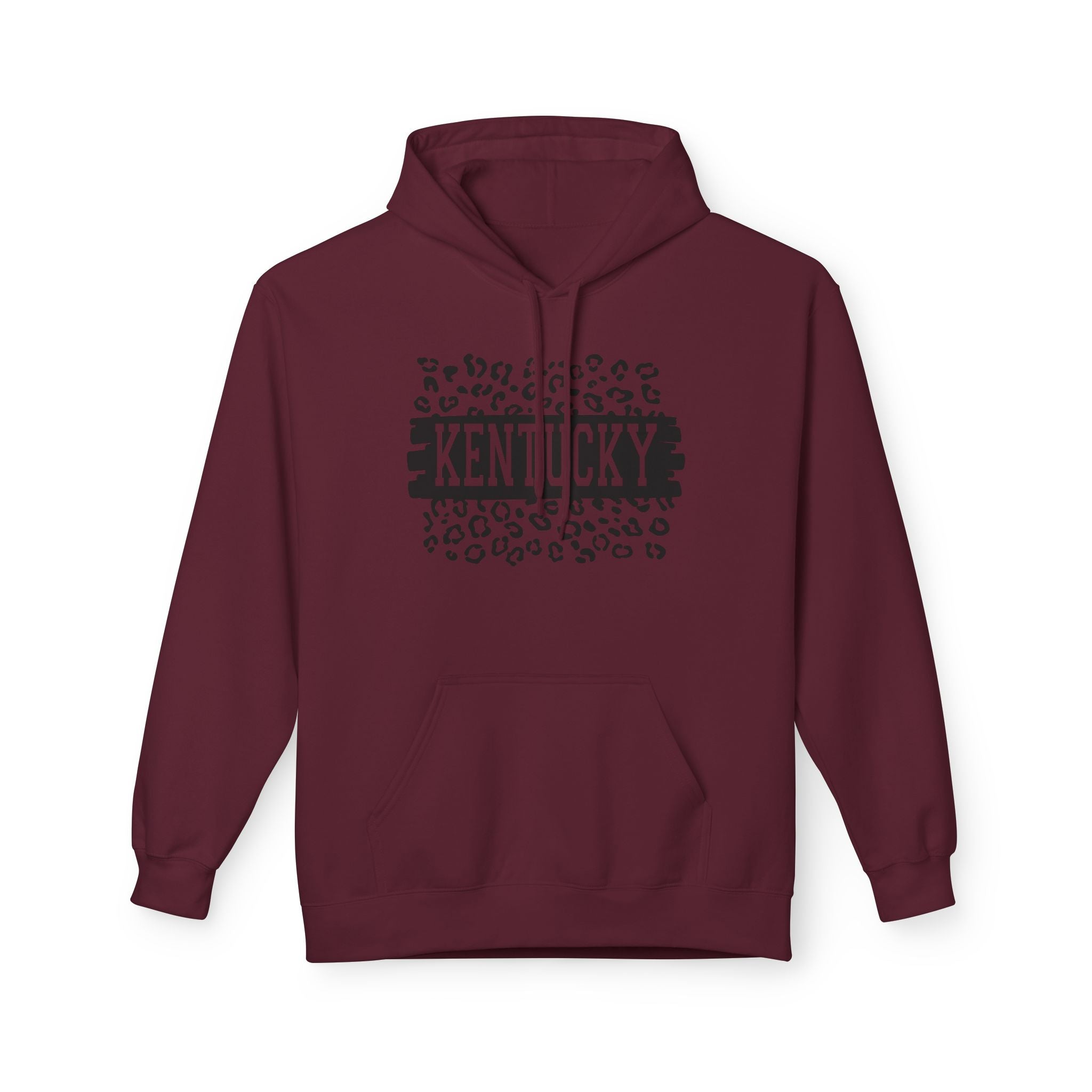 KY Leopard Midweight Softstyle Fleece Hoodie