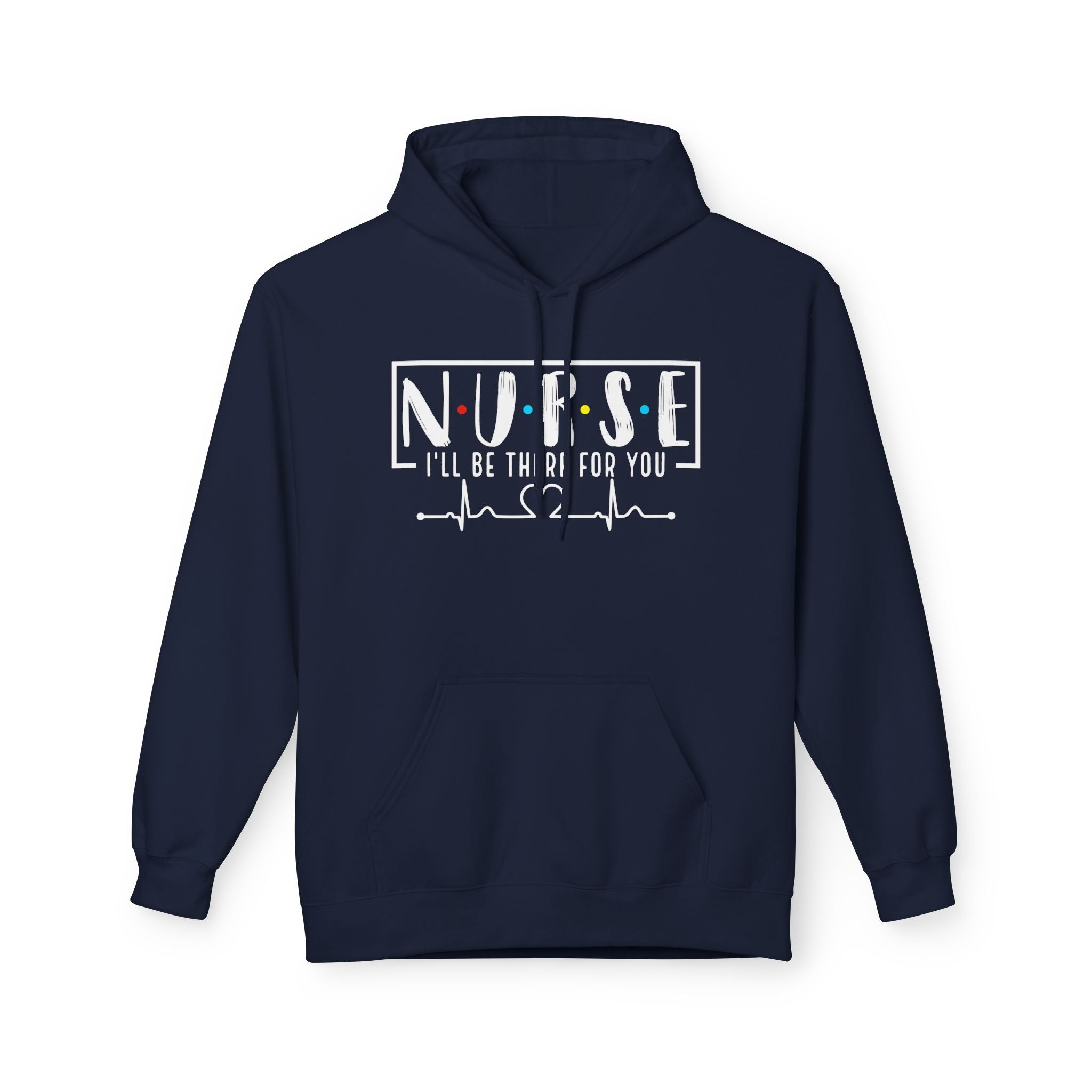 Friend's Theme Nurse Midweight Softstyle Fleece Hoodie