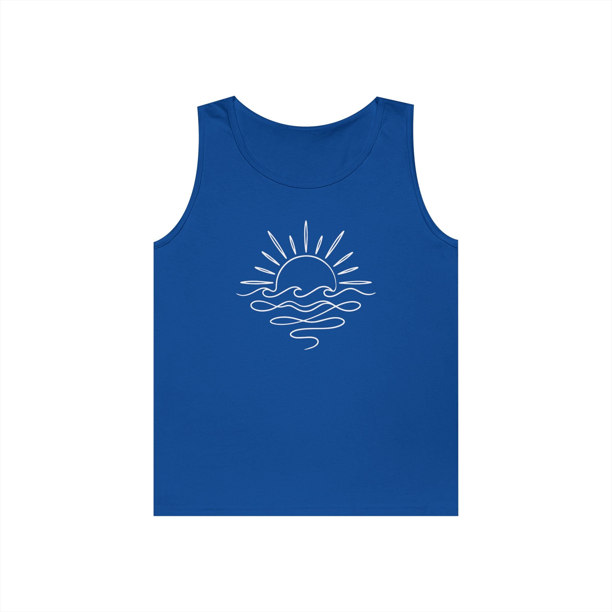 Sunny Sea Heavy Cotton Tank Top