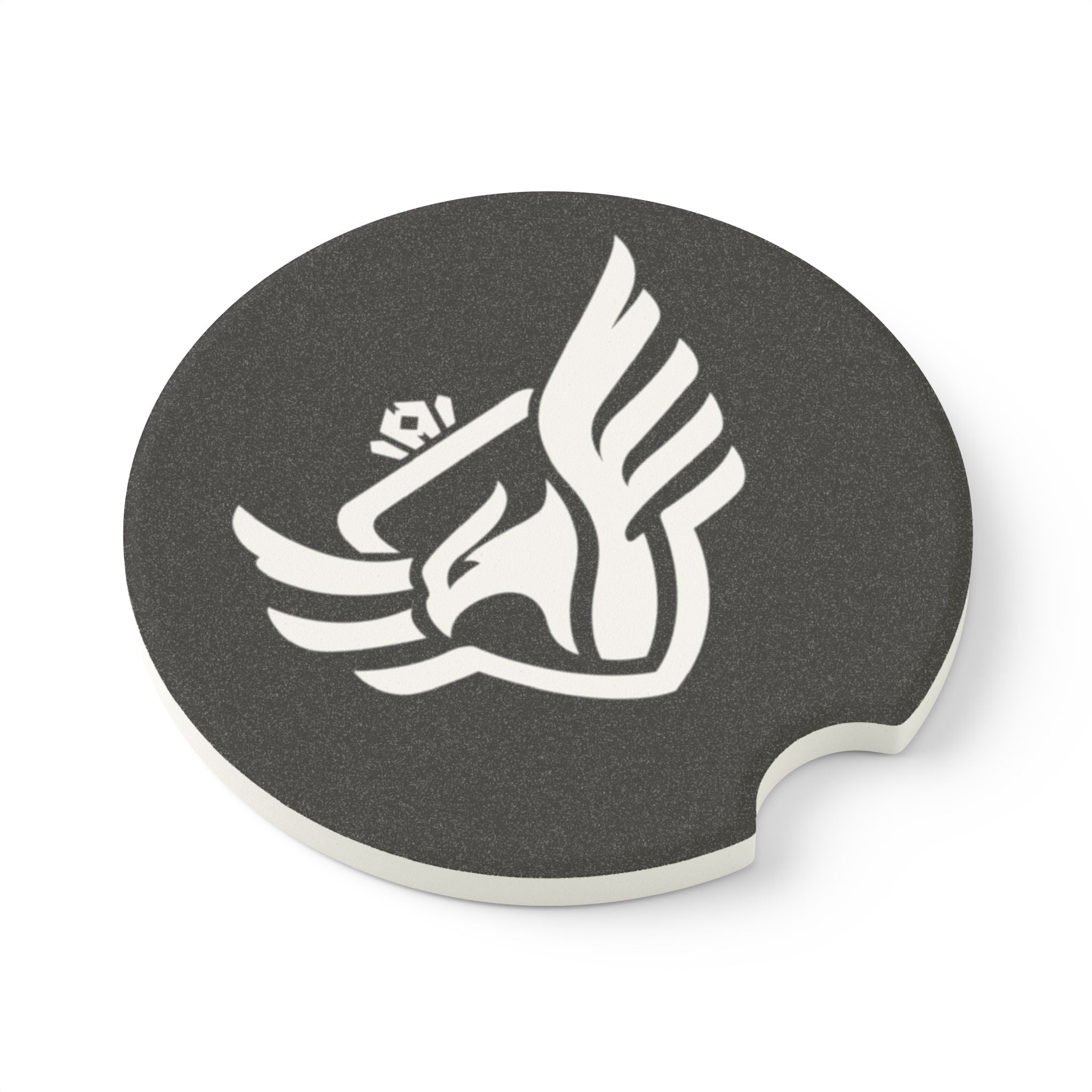 Royal Sparrow Soapstone Car Coaster