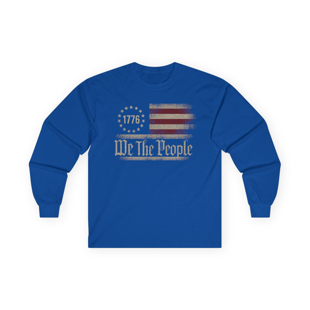 We The People Cotton Long Sleeve Tee