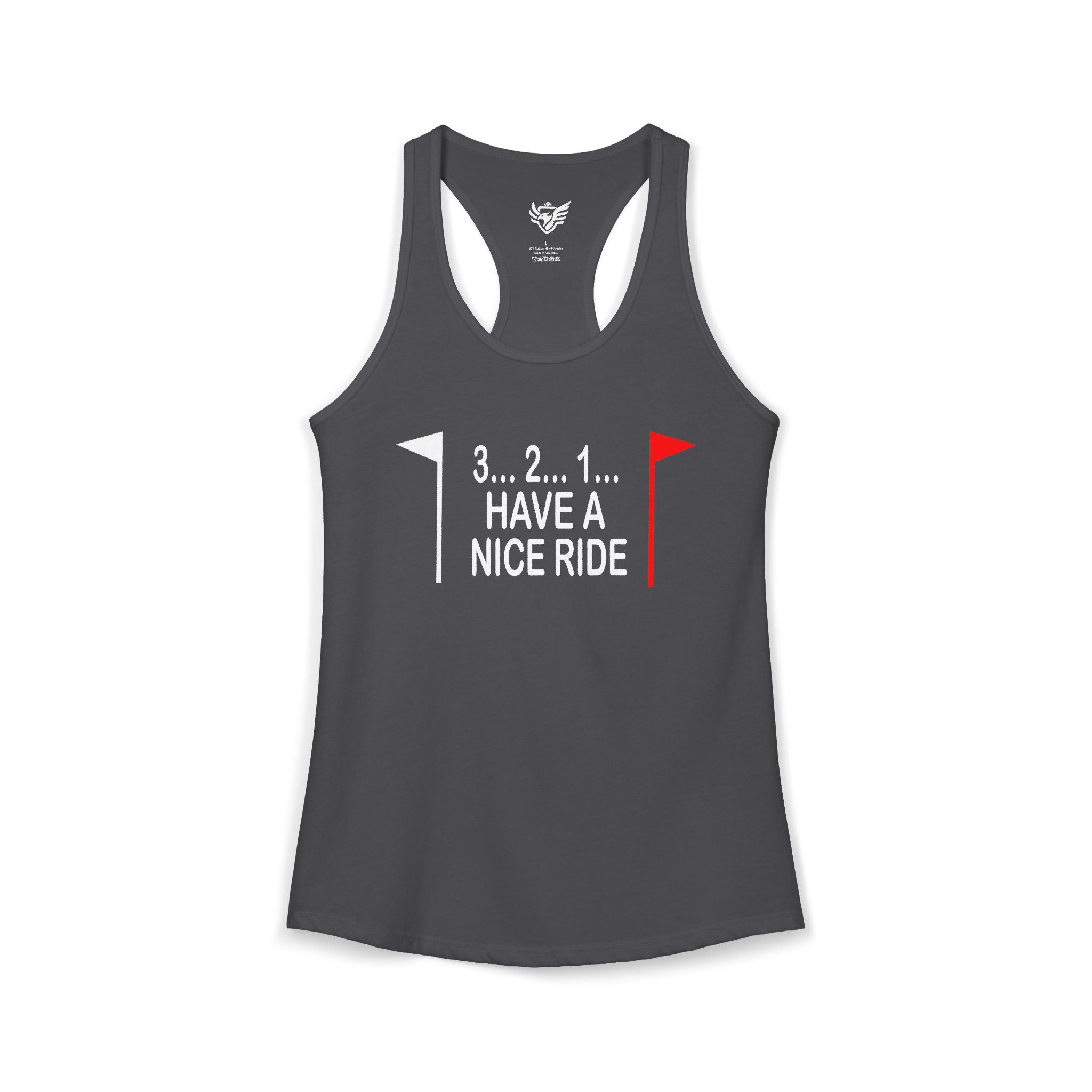 Have a Nice Ride Ideal Racerback Tank