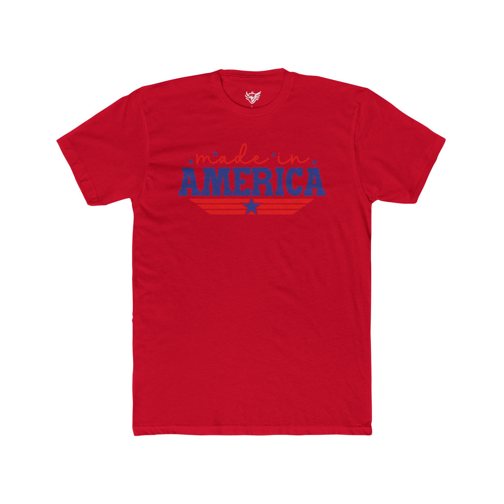 Made In America Cotton Crew Tee