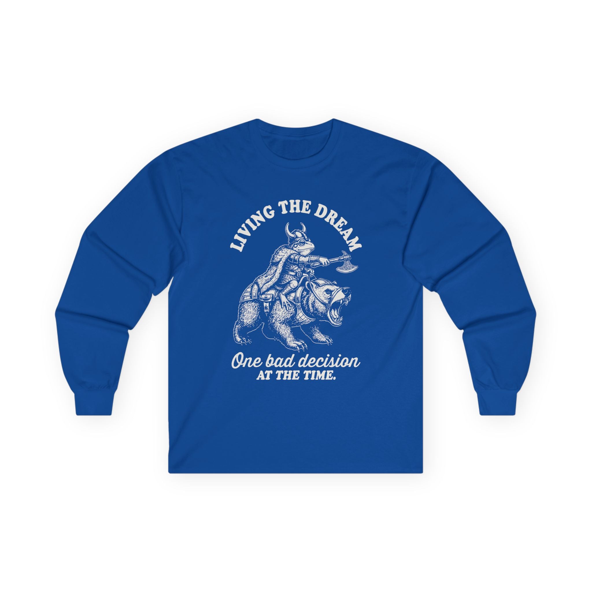 Living The Dream Cotton Long Sleeve Tee