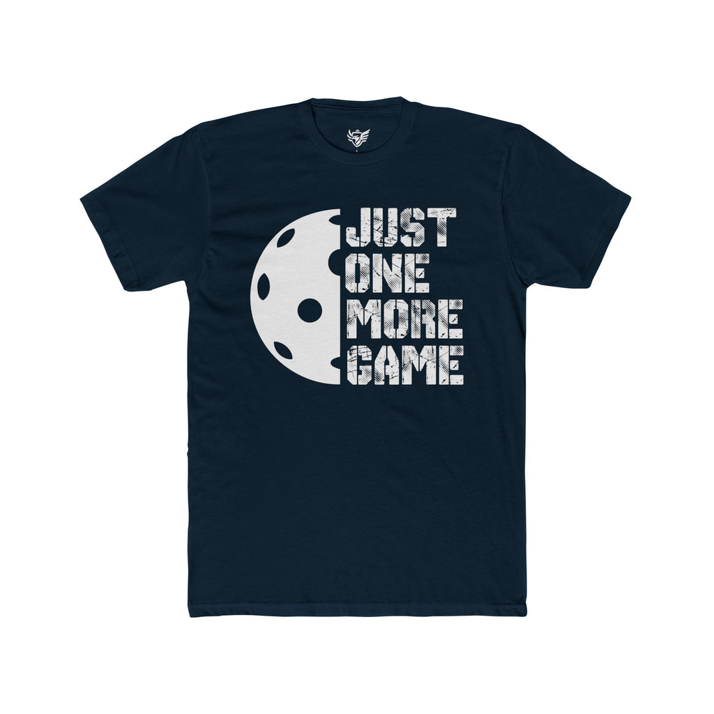 Just One More Game Cotton Crew Tee