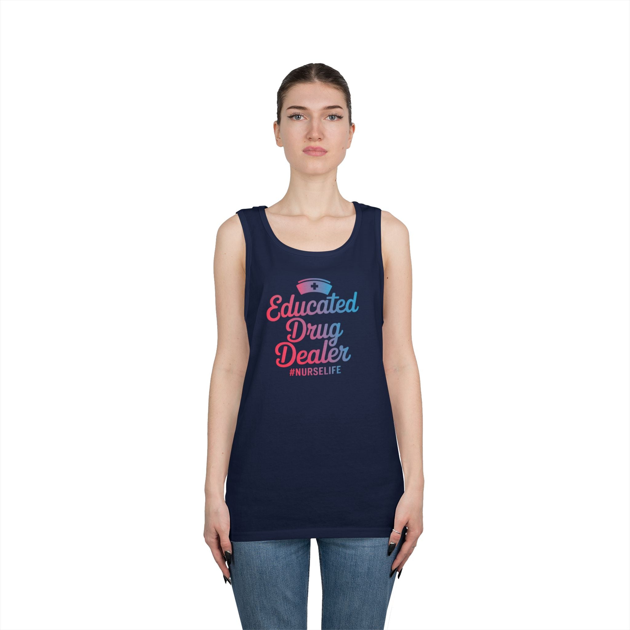 Educated Heavy Cotton Tank Top