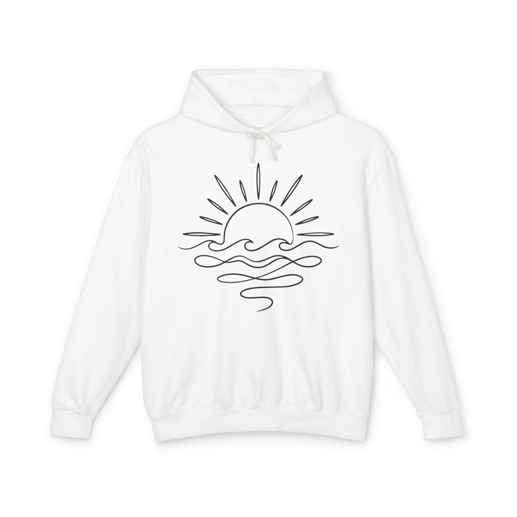 Sunny Sea Lightweight Hooded Sweatshirt