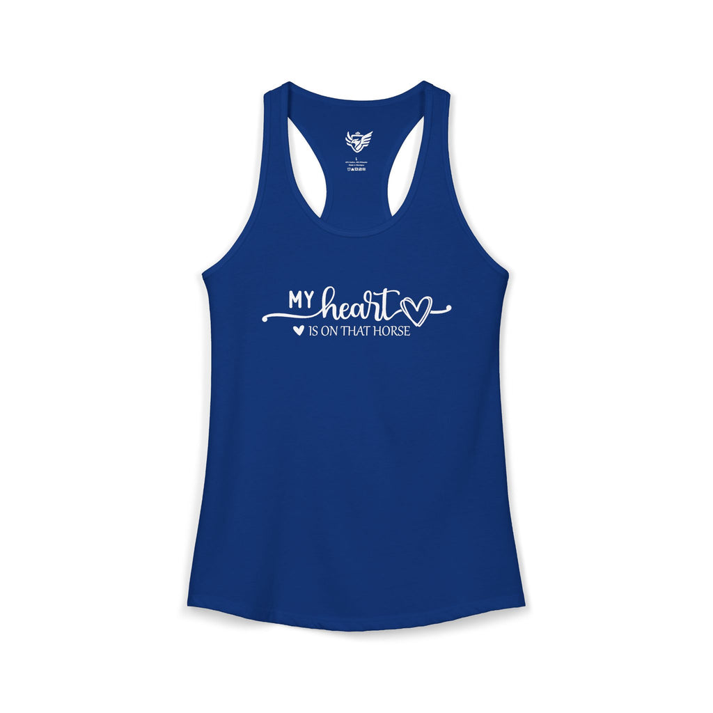 Heart on Horse Ideal Racerback Tank