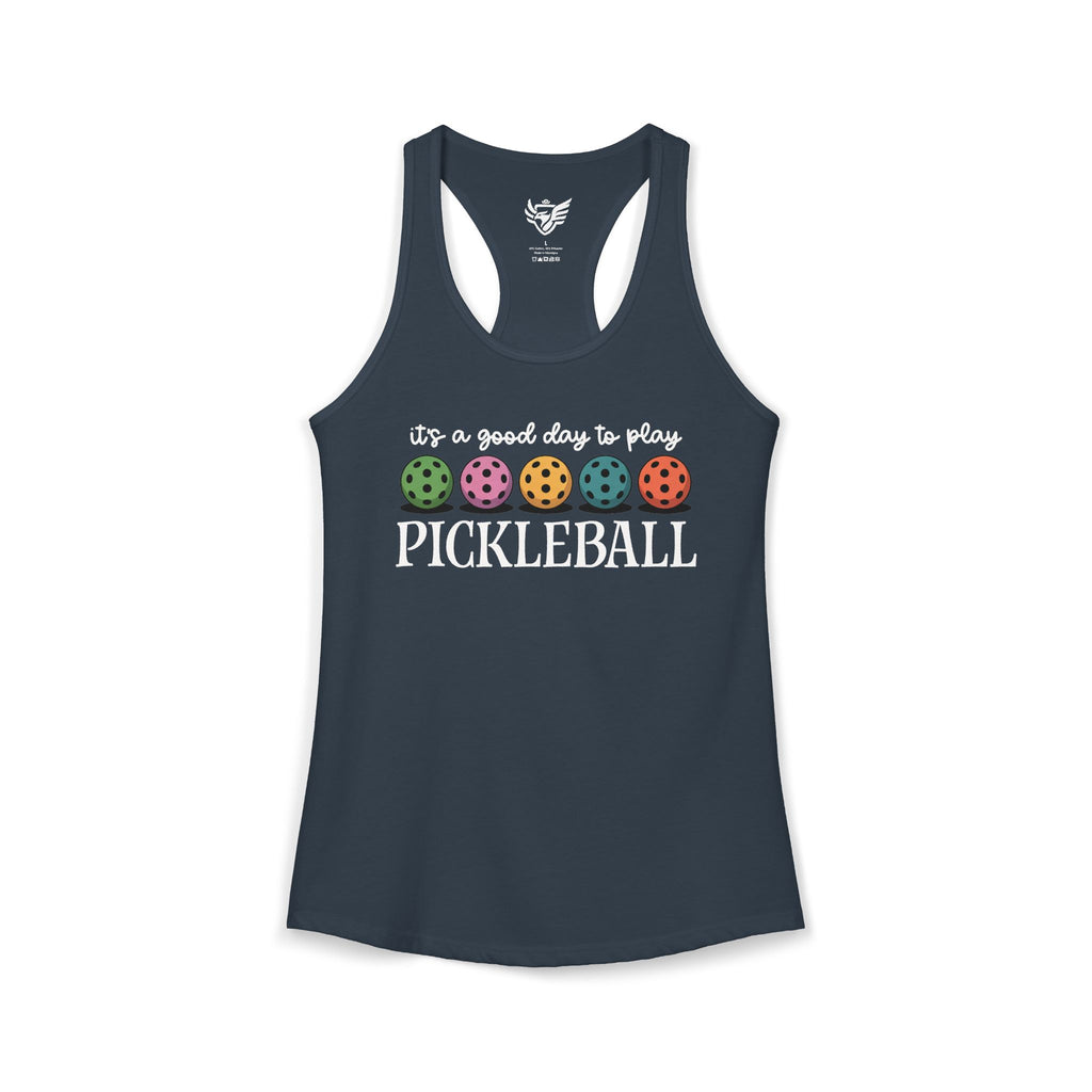 Good Day Pickleball Ideal Racerback Tank