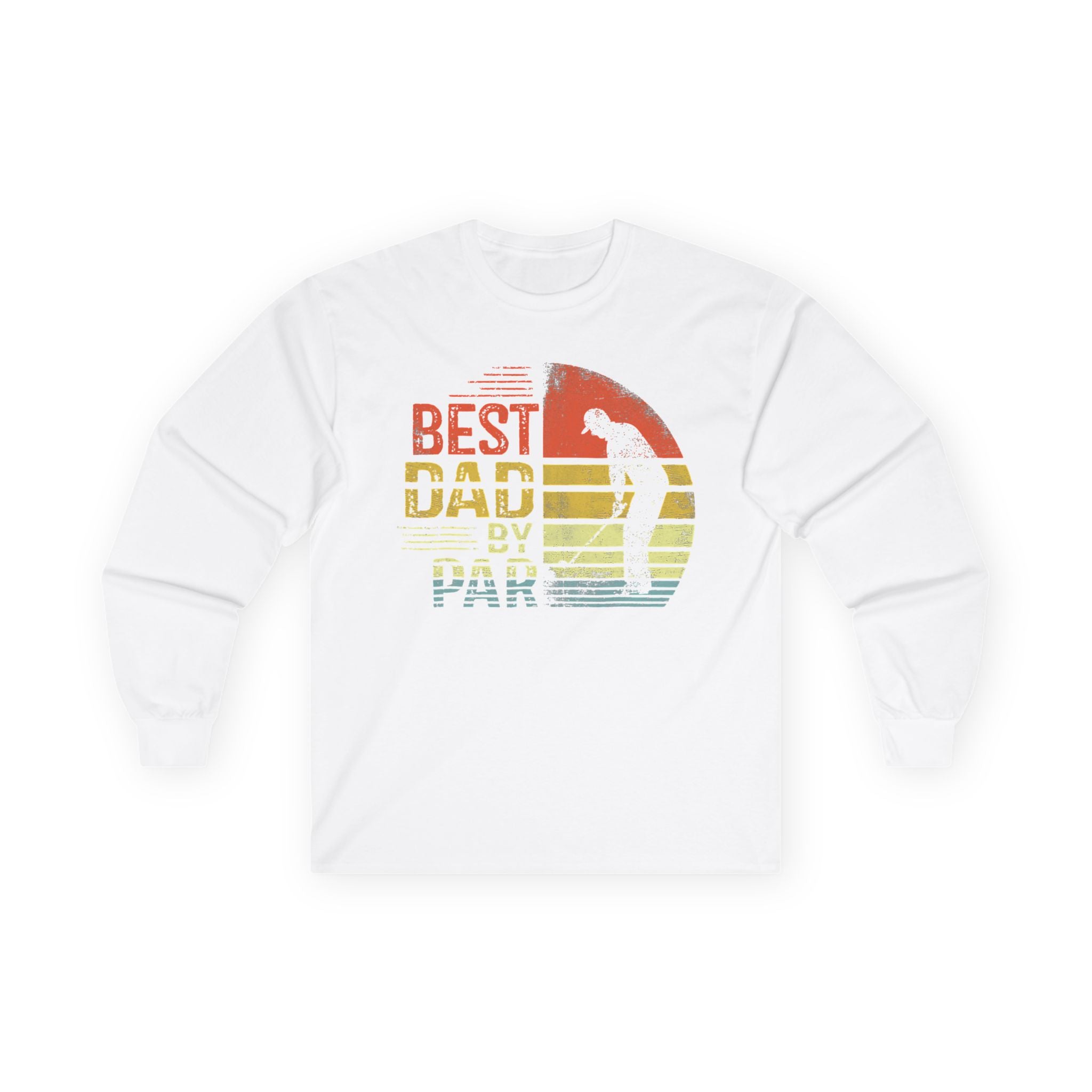 Best Dad By Par Cotton Long Sleeve Tee