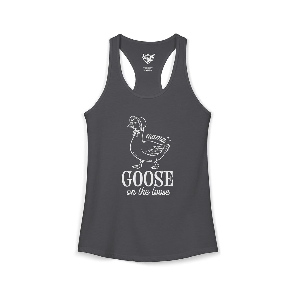 Mama Goose on the Loose Ideal Racerback Tank