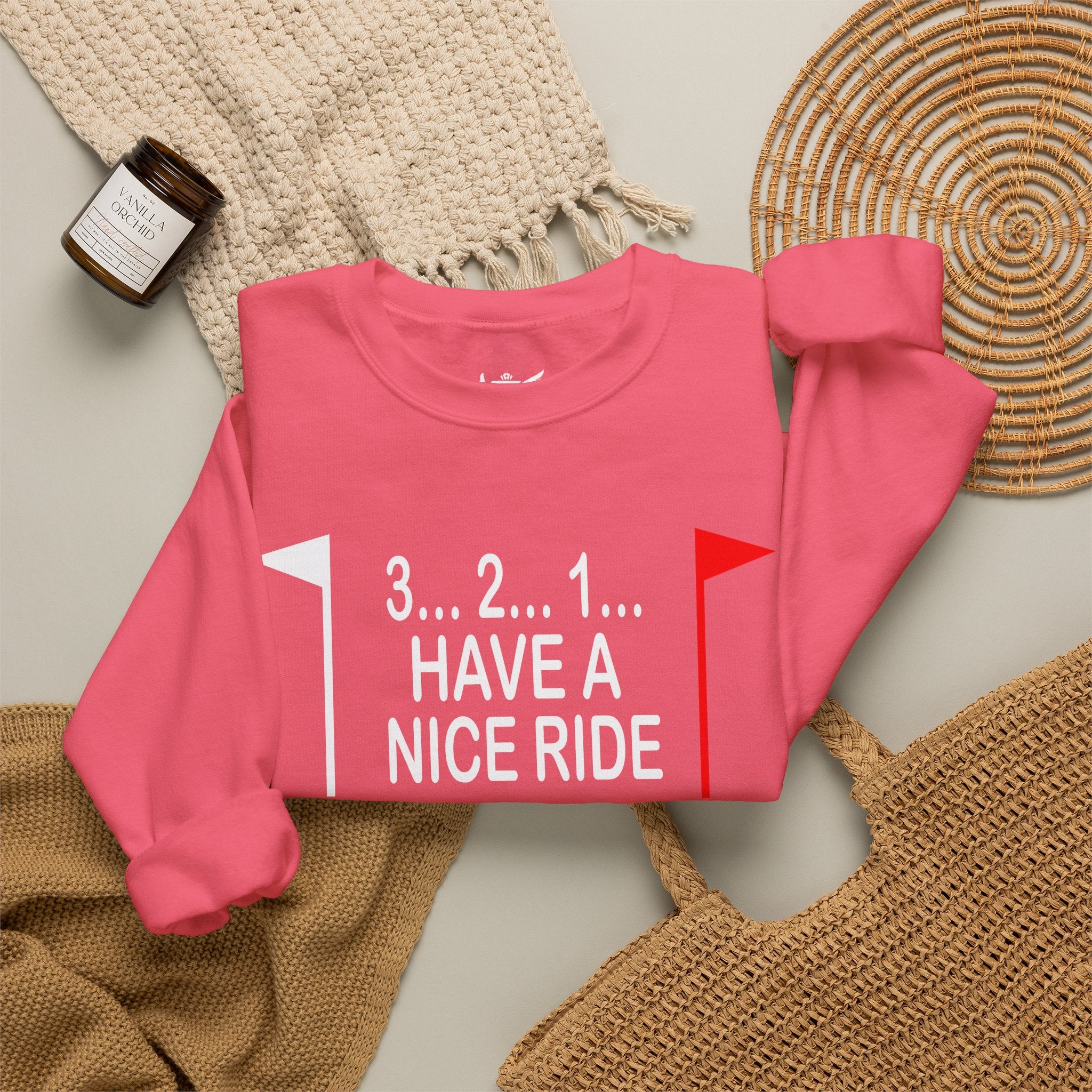 Have a Nice Ride Heavy Blend™ Crewneck Sweatshirt