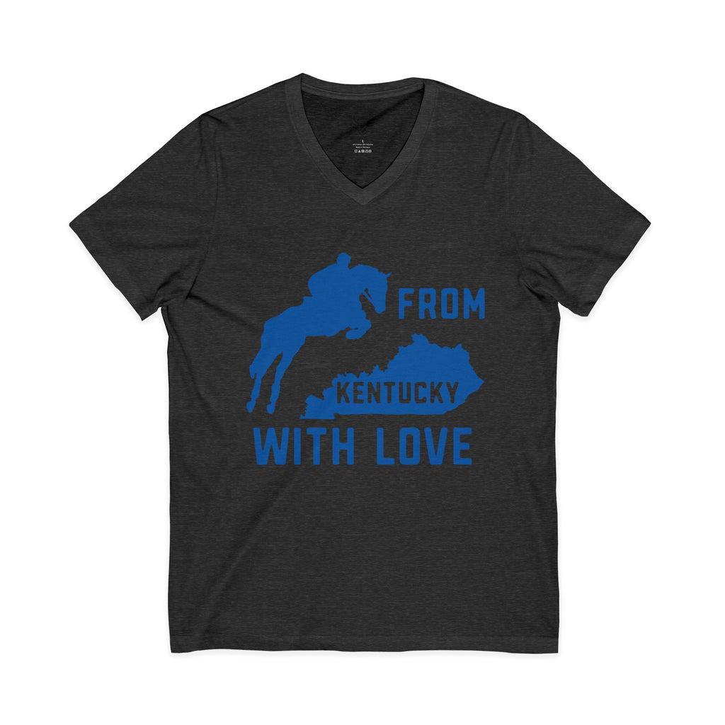 KY with Love Jersey Short Sleeve V-Neck Tee