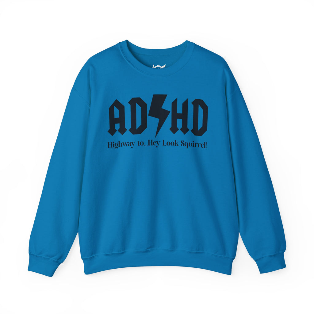 ADHD Highway to... Heavy Blend™ Crewneck Sweatshirt