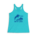 KY with Love Tri-Blend Racerback Tank