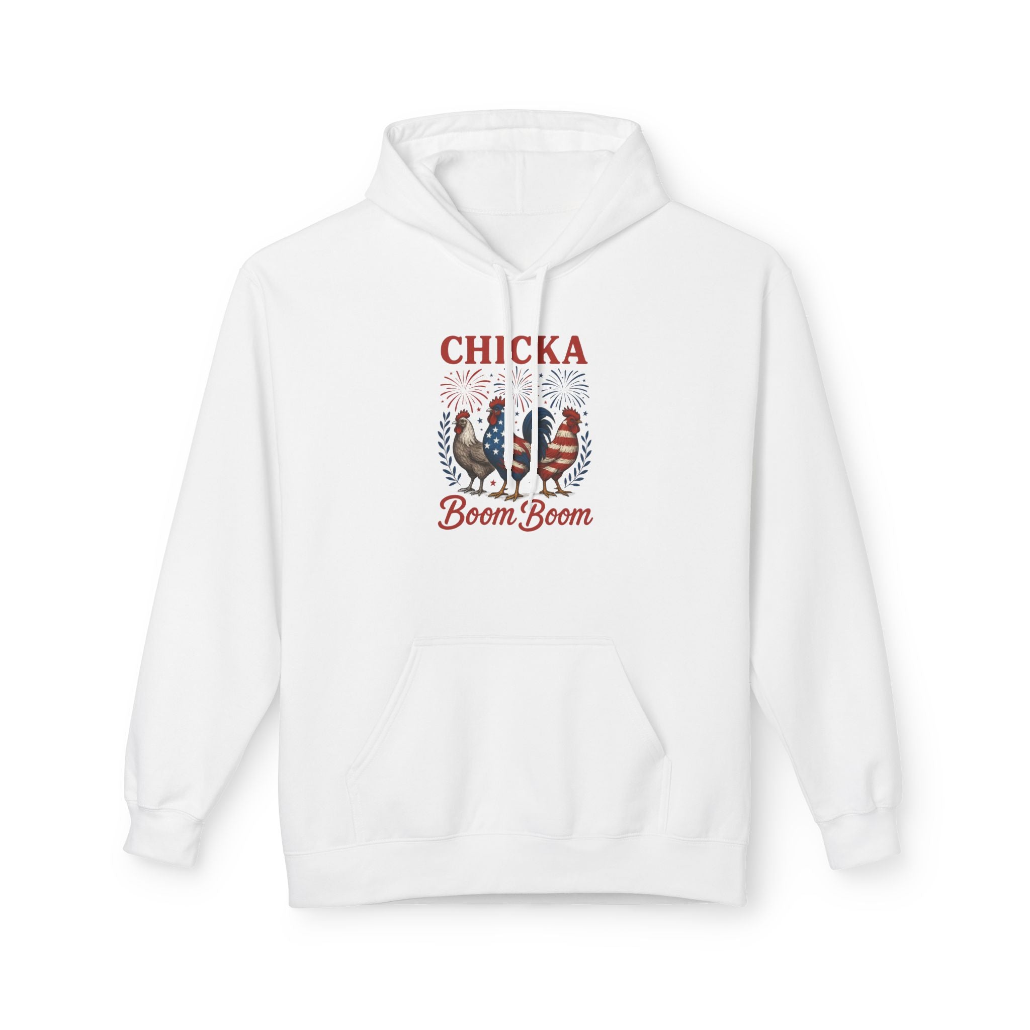 Chicka Boom Boom Midweight Softstyle Fleece Hoodie