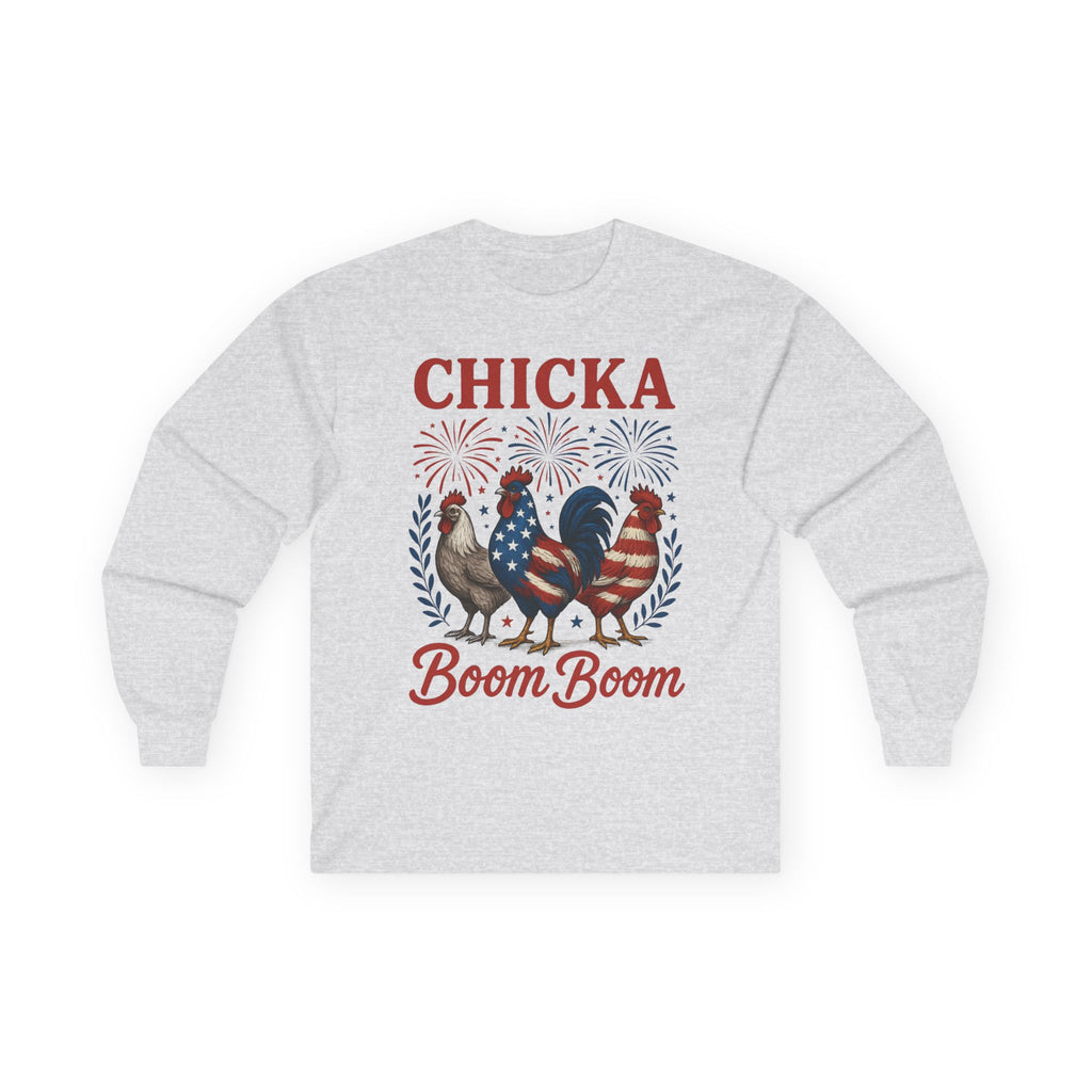 Chicka Boom Boom Cotton Long Sleeve Tee