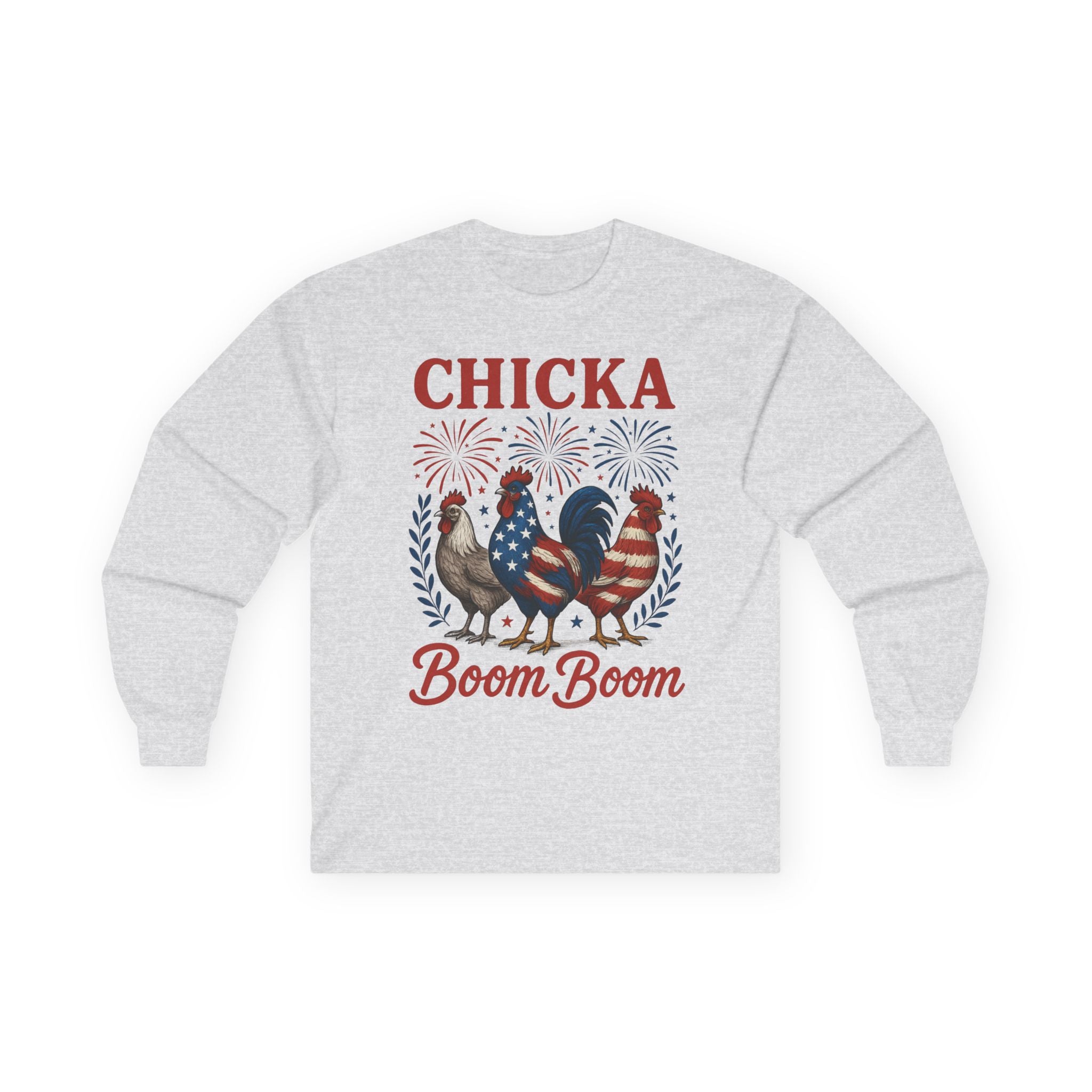 Chicka Boom Boom Cotton Long Sleeve Tee