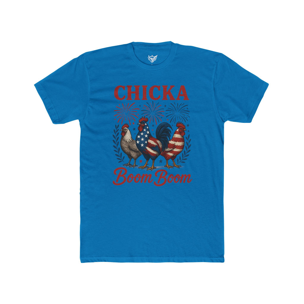 Chicka Boom Boom Cotton Crew Tee