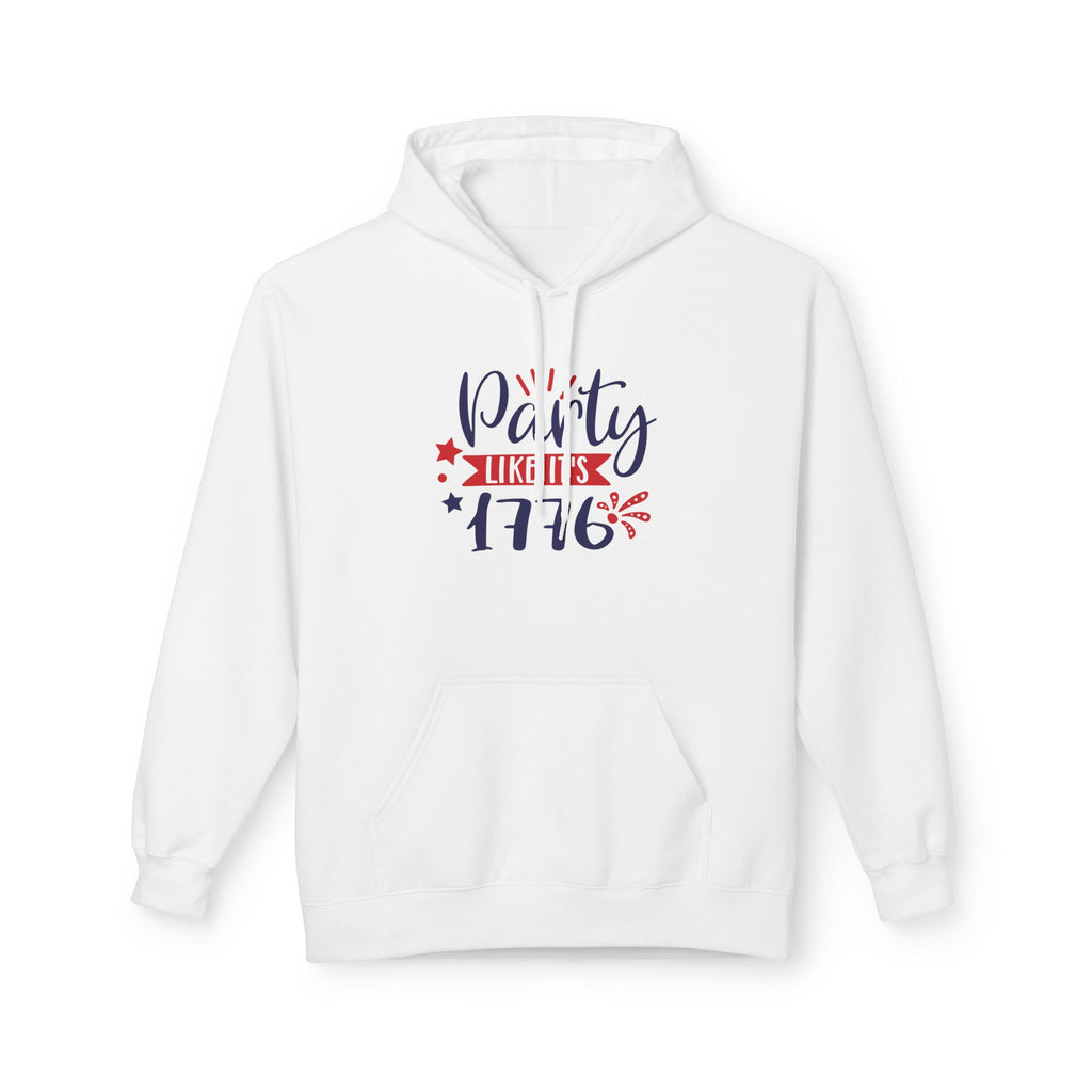 Party Like It's 1776 Midweight Softstyle Fleece Hoodie