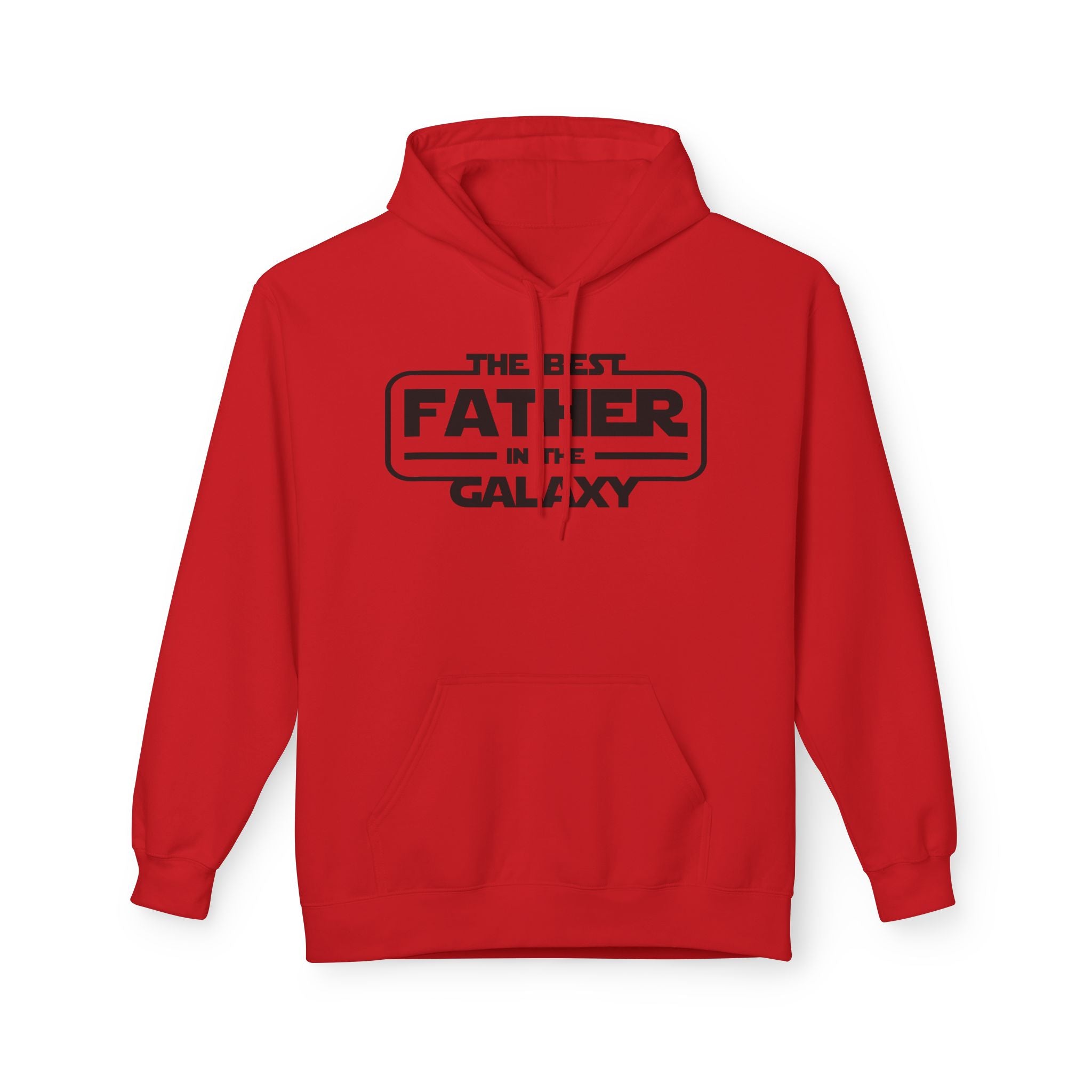 The Best Father in the Galaxy Midweight Softstyle Fleece Hoodie