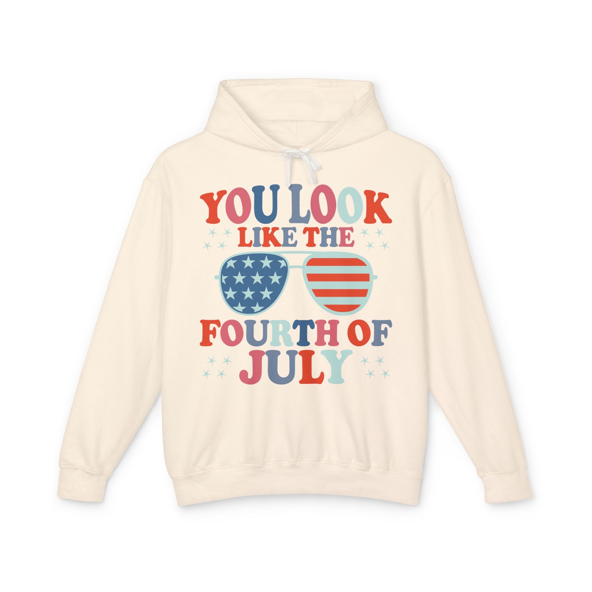 You Look Like Lightweight Hooded Sweatshirt