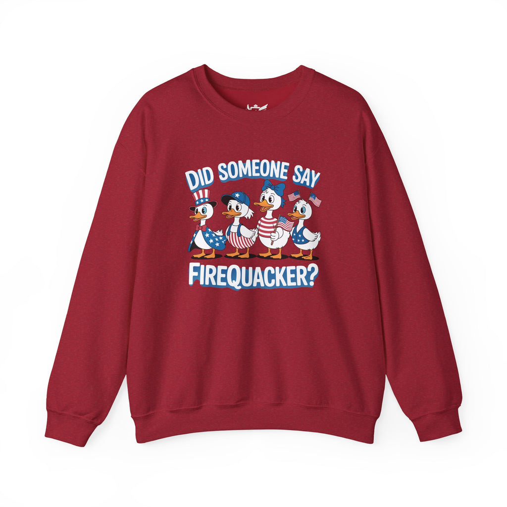 Firequackers Heavy Blend™ Crewneck Sweatshirt
