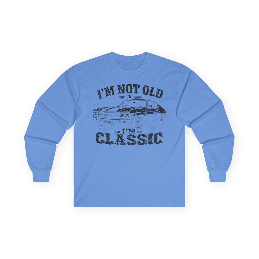 Not Old, Classic Cotton Long Sleeve Tee