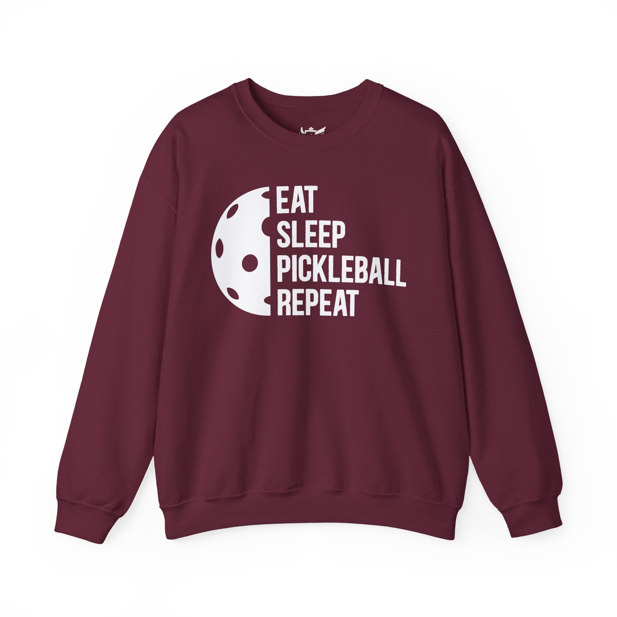 Eat Sleep Pickleball Repeat Heavy Blend™ Crewneck Sweatshirt