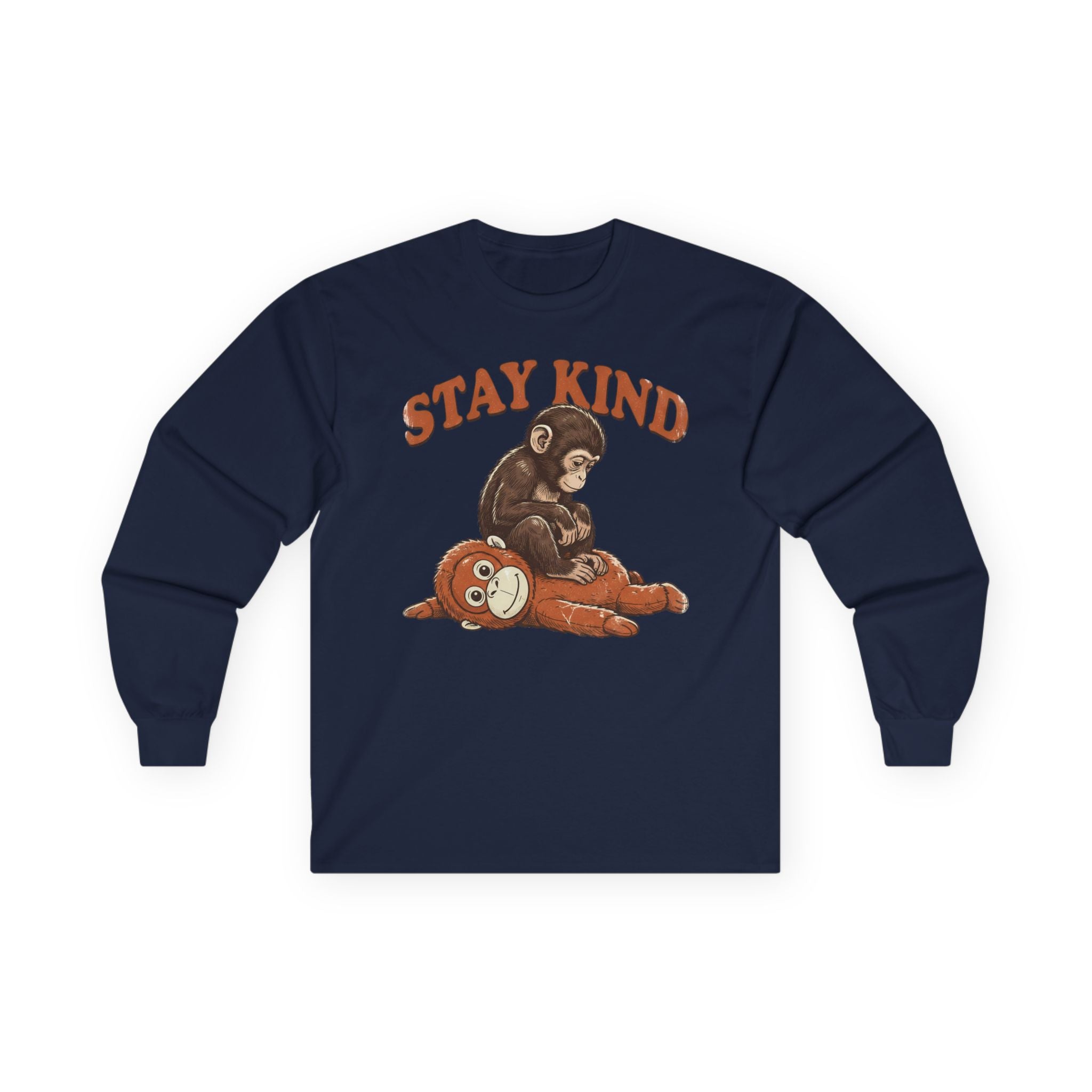 Stay Kind Cotton Long Sleeve Tee