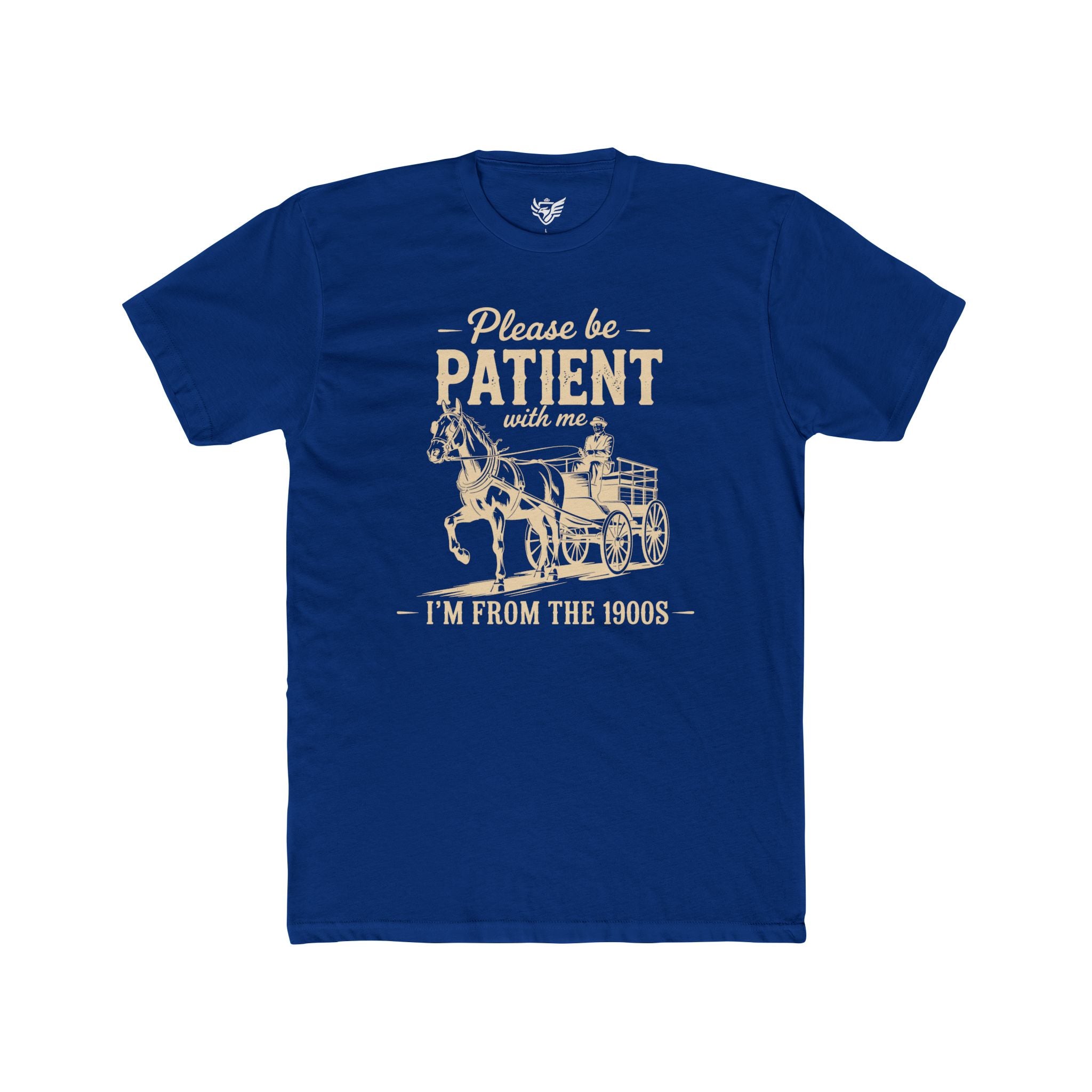 Please Be Patient With Me I'm From the 1900s Cotton Crew Tee