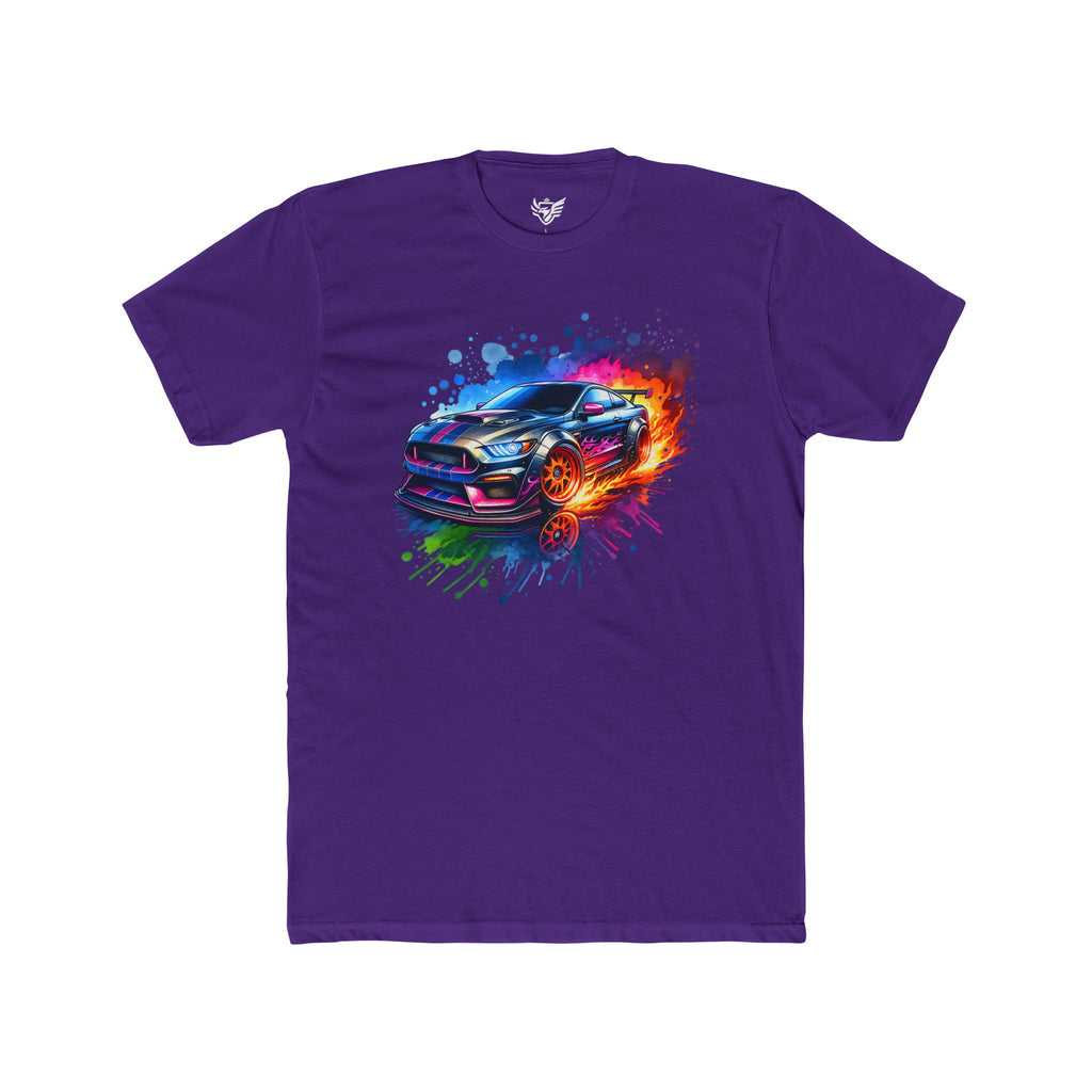 Colorblast Vroom Cotton Crew Tee