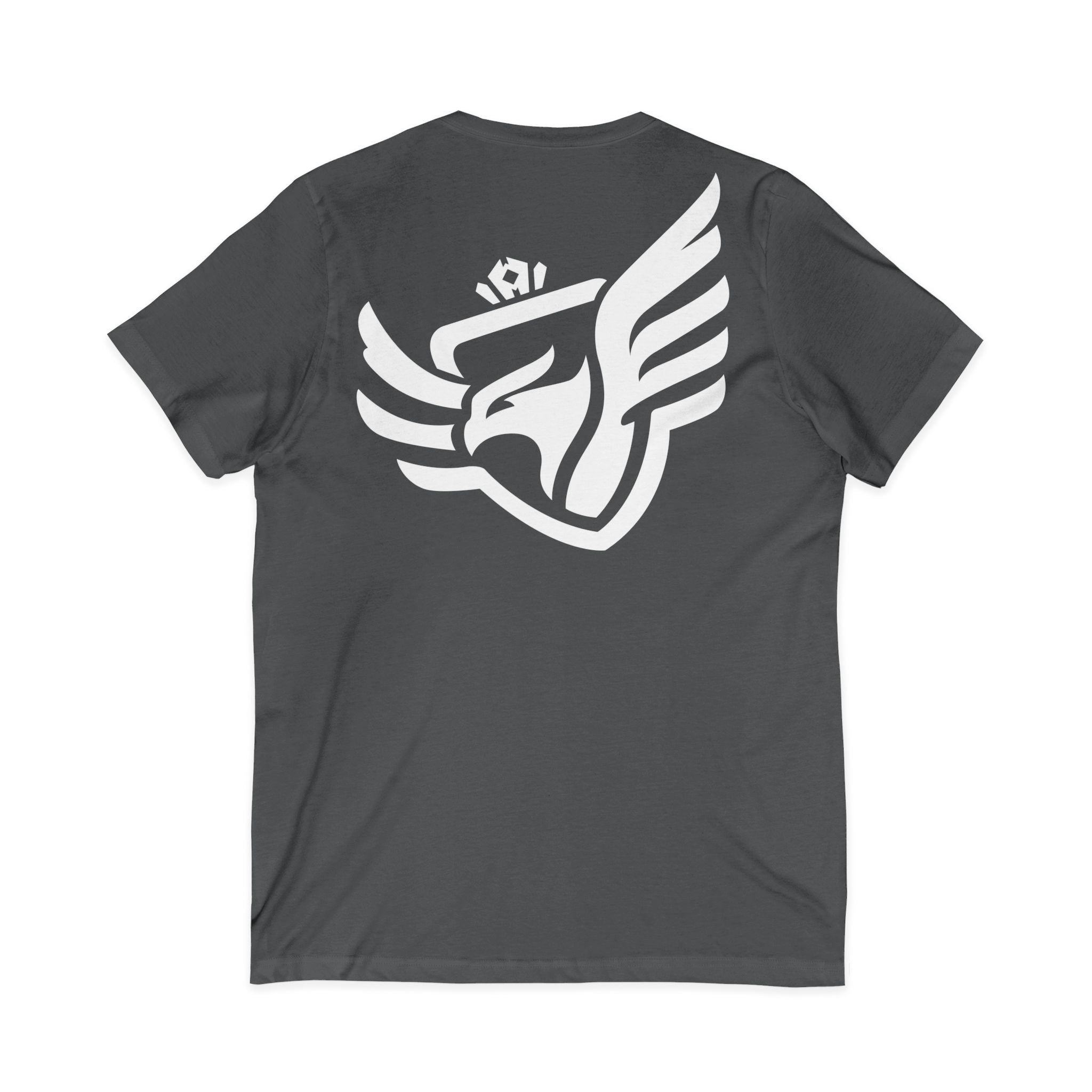 Royal Sparrow Jersey Short Sleeve V-Neck Tee