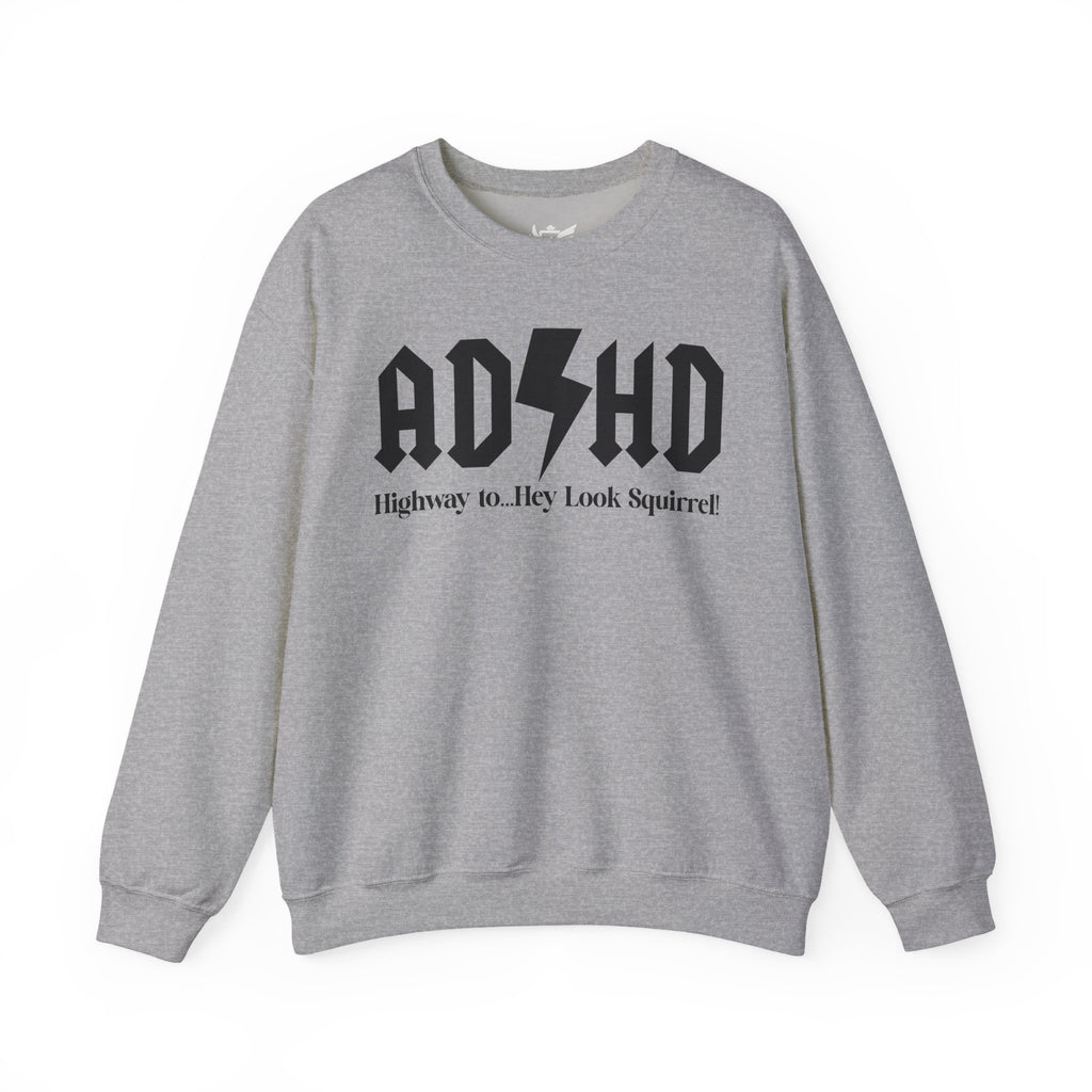 ADHD Highway to... Heavy Blend™ Crewneck Sweatshirt