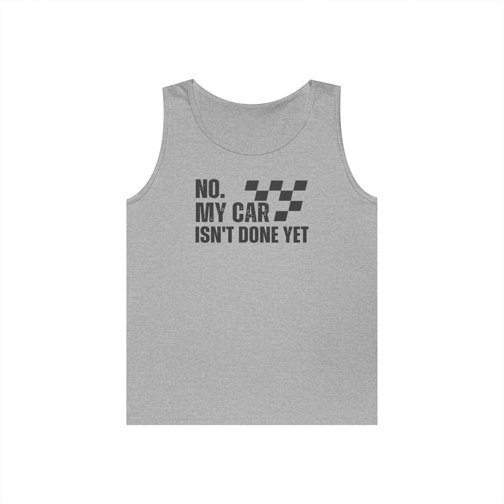 Unfinished Heavy Cotton Tank Top