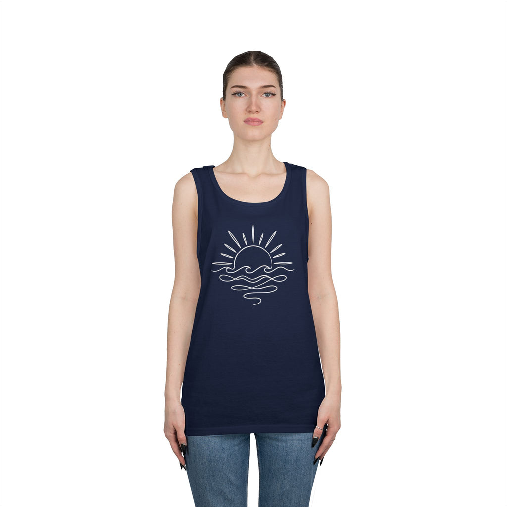 Sunny Sea Heavy Cotton Tank Top