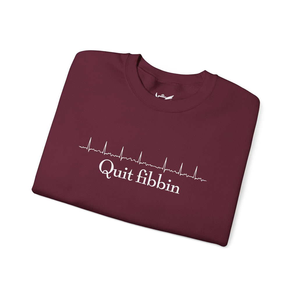 Quit Fibbin' Heavy Blend™ Crewneck Sweatshirt