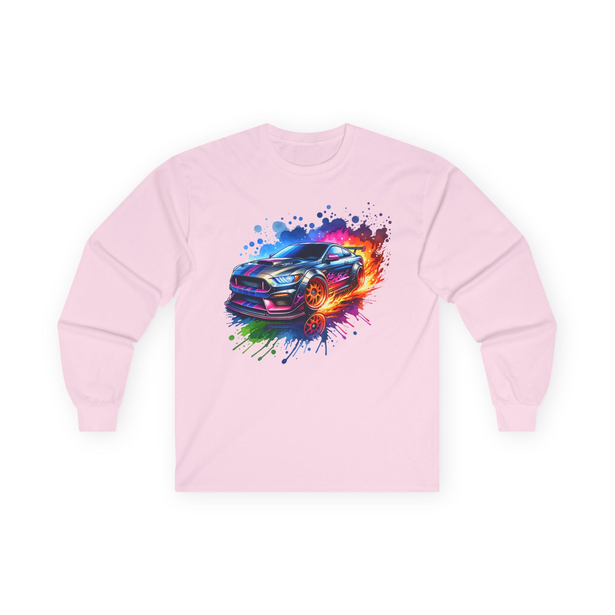 Colorblast Vroom Cotton Long Sleeve Tee