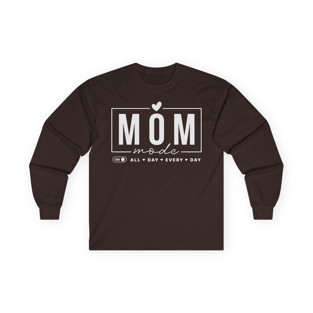 Mom Mode Cotton Long Sleeve Tee