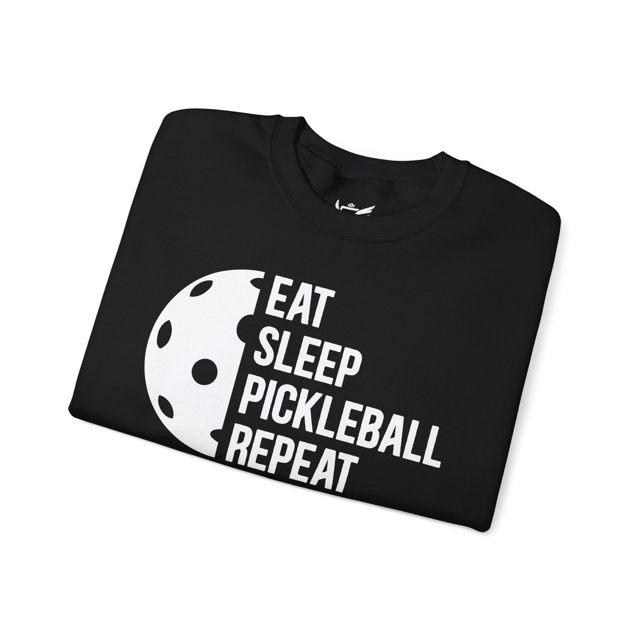 Eat Sleep Pickleball Repeat Heavy Blend™ Crewneck Sweatshirt