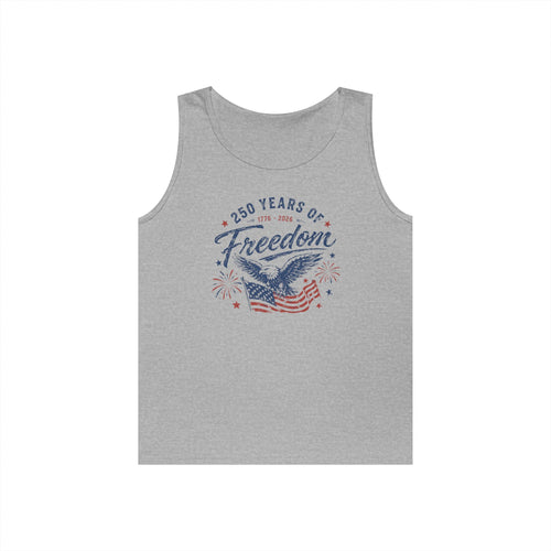 250 Years of Freedom Heavy Cotton Tank Top