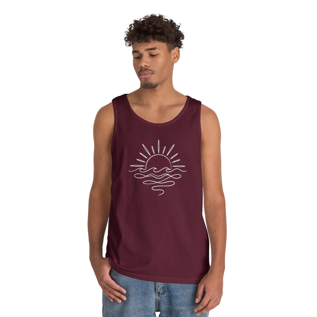 Sunny Sea Heavy Cotton Tank Top