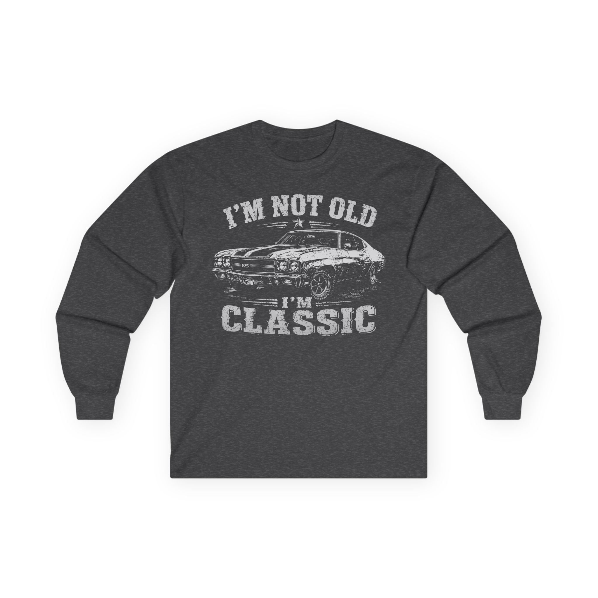 Not Old, Classic Cotton Long Sleeve Tee