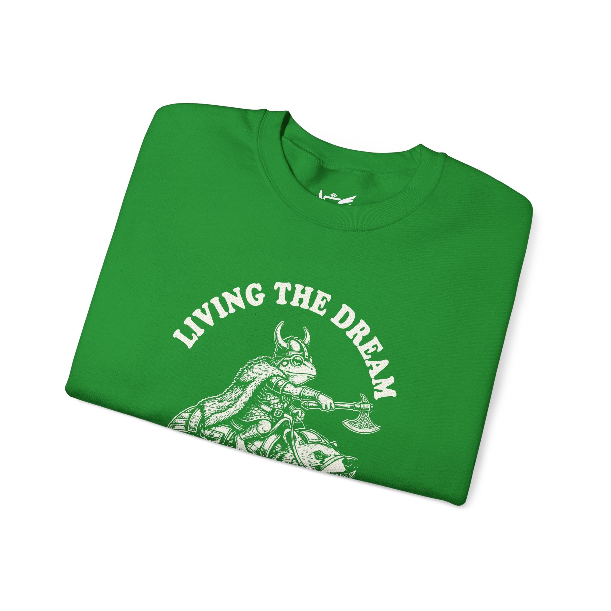 Living The Dream Heavy Blend™ Crewneck Sweatshirt