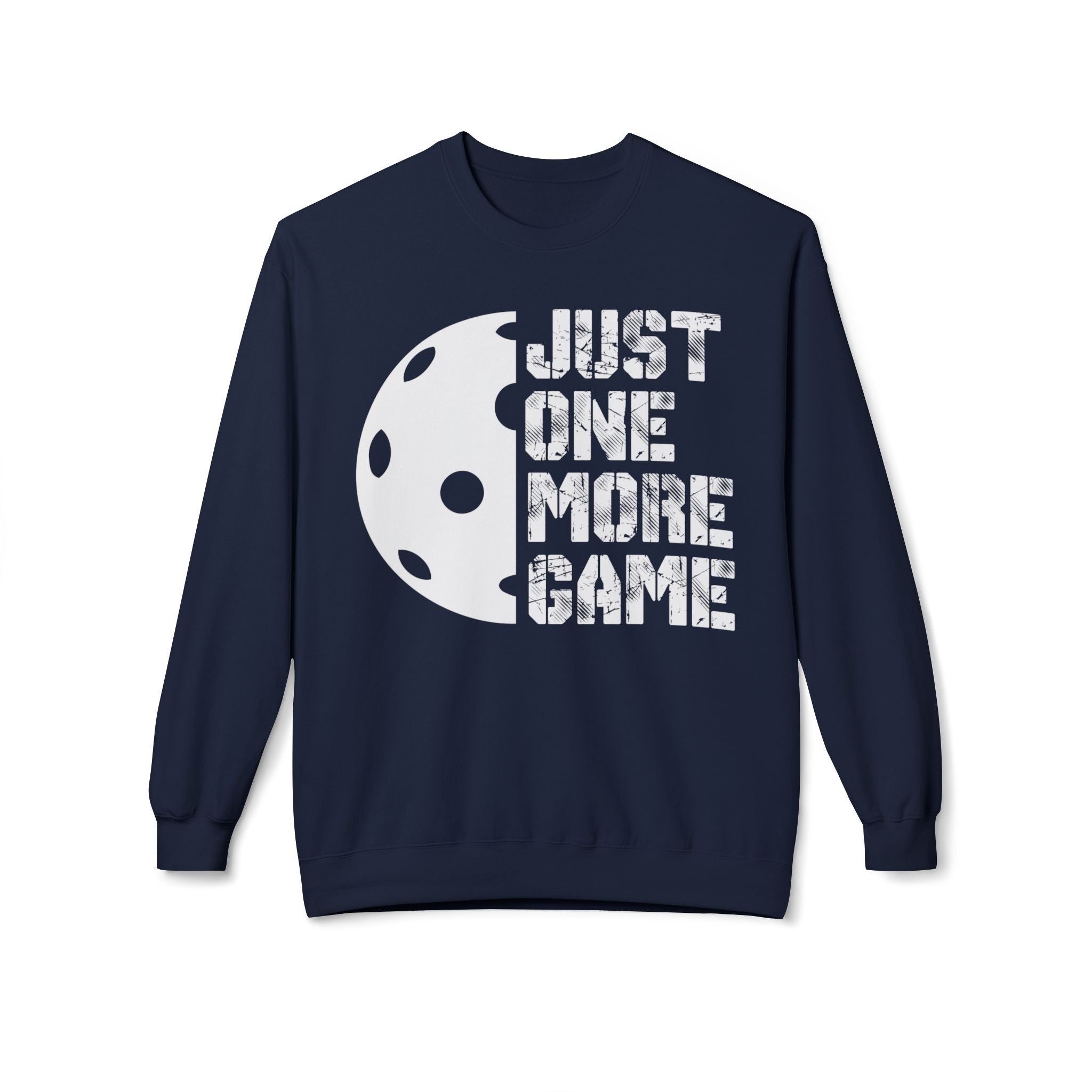 Just One More Game Midweight Softstyle Fleece Crewneck Sweatshirt