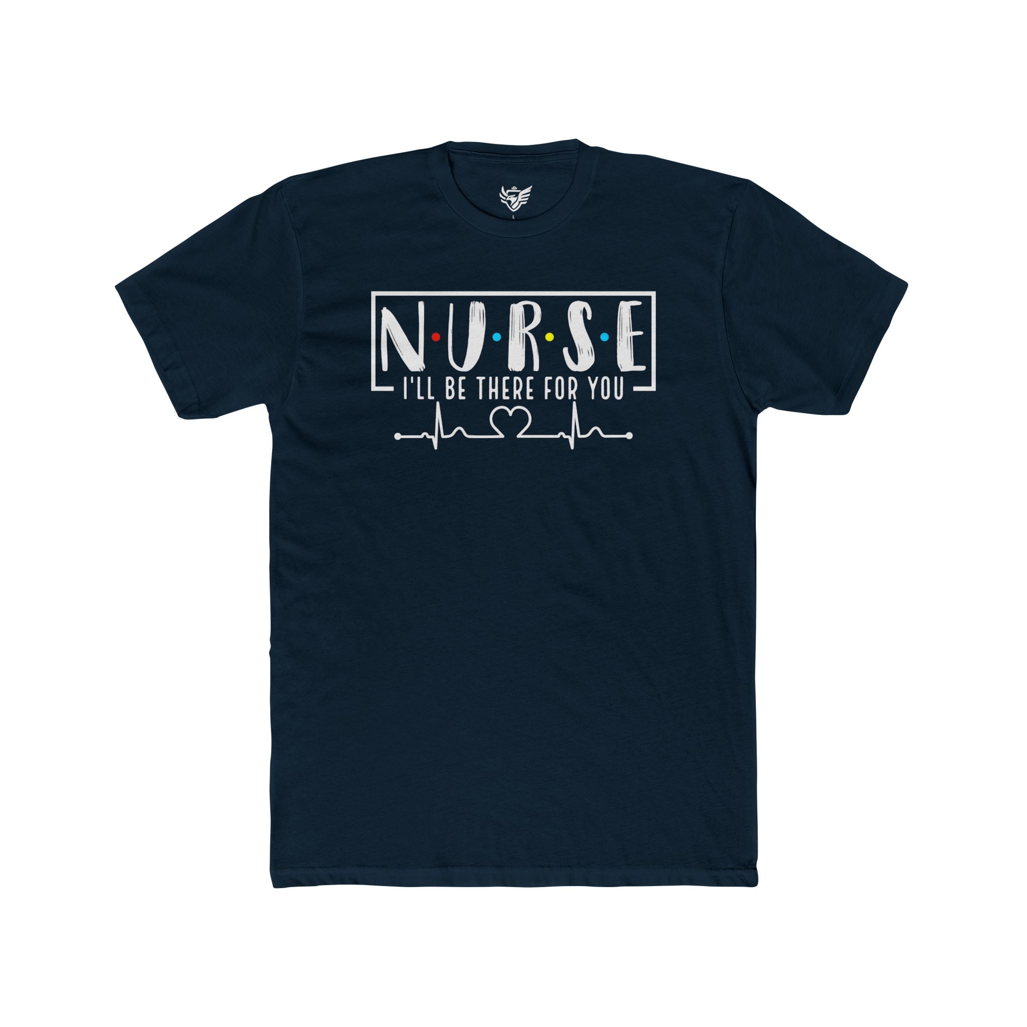 Friends Theme Nurse Cotton Crew Tee