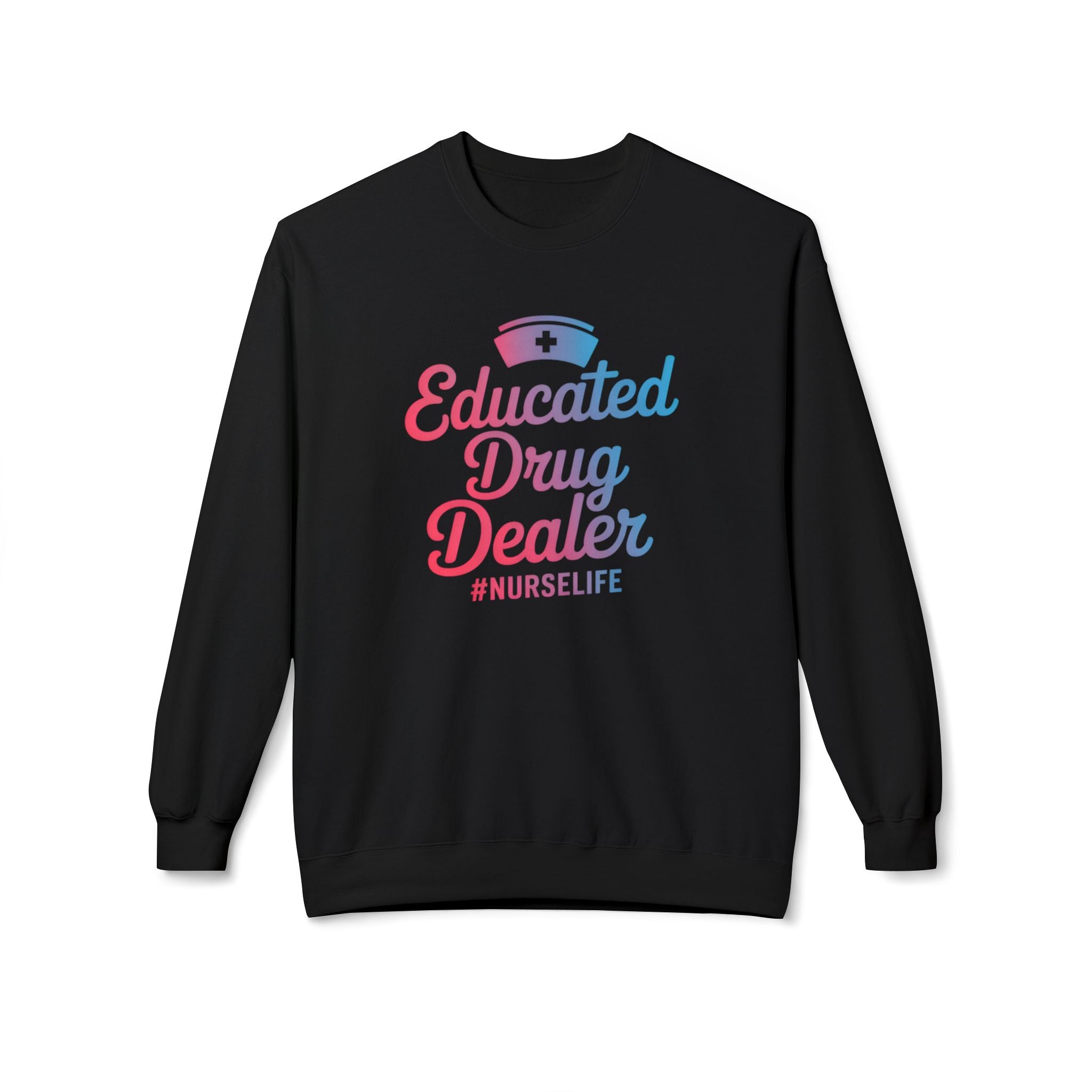 Educated Midweight Softstyle Fleece Crewneck Sweatshirt