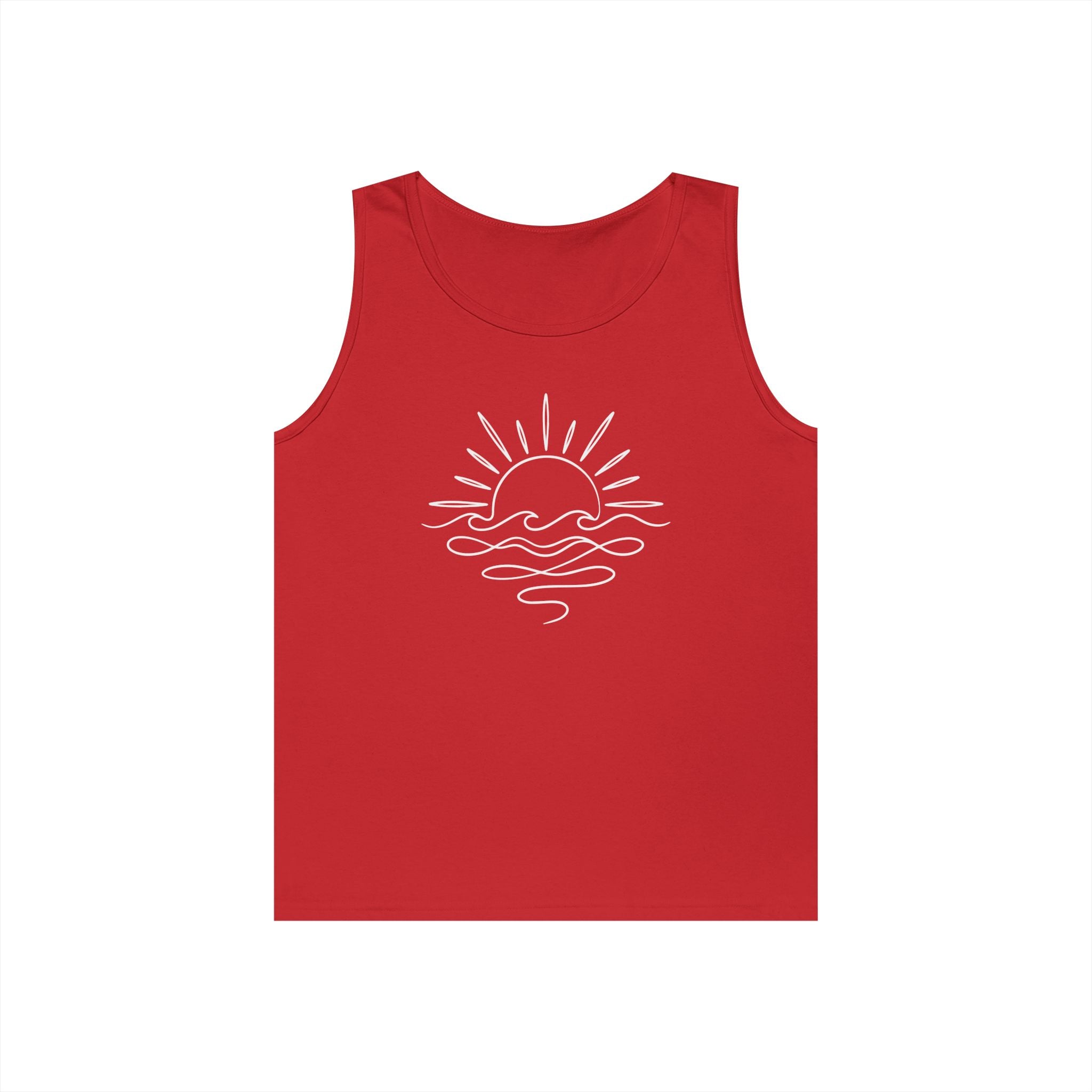 Sunny Sea Heavy Cotton Tank Top