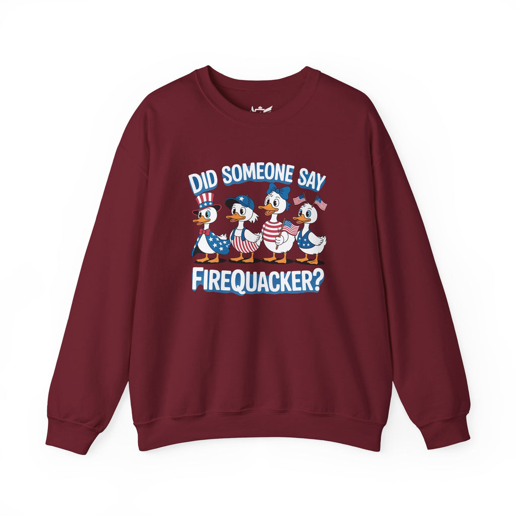 Firequackers Heavy Blend™ Crewneck Sweatshirt